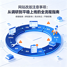 兴安建站-网站改版注意事项：从调研到平稳上线的全流程指南