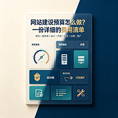 桂林建站-网站建设预算怎么做？一份详细的费用清单