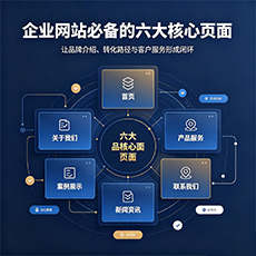 桂林建站-企业网站必备的六大核心页面